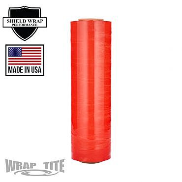 18" x 1500' x 63 Gauge, Cast Colored Hand Stretch Wrap, 4 rls/cs