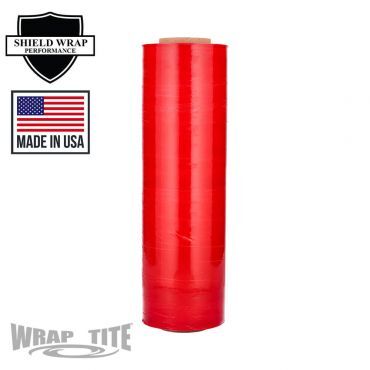 18" x 1500' x 63 Gauge, Cast Colored Hand Stretch Wrap, 4 rls/cs