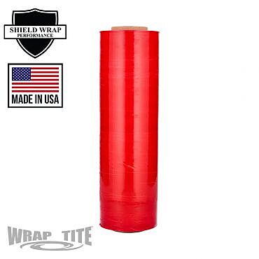 18" x 1500' x 63 Gauge, Cast Colored Hand Stretch Wrap, 4 rls/cs