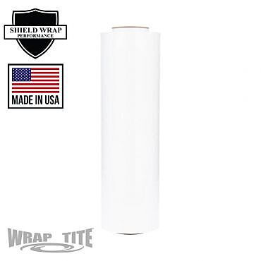 18" x 1500' x 63 Gauge, Cast Colored Hand Stretch Wrap, 4 rls/cs