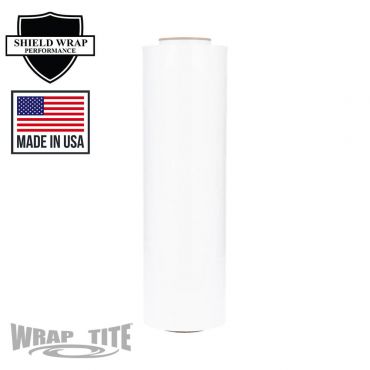18" x 1500' x 63 Gauge, Cast Colored Hand Stretch Wrap, 4 rls/cs