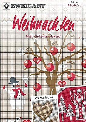 Zweigart - Libretto con schemi di natale nr. 104/275