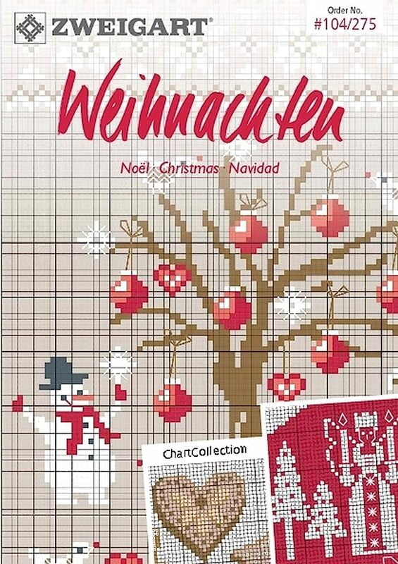 Zweigart - Libretto con schemi di natale nr. 104/275