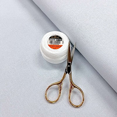 Zweigart - Tessuto Lugana, alt. 140 cm