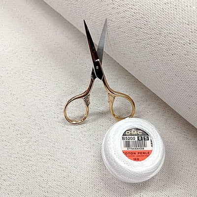 Zweigart - Tessuto Lugana, alt. 140 cm