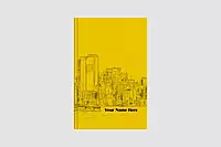 Marina Skyline (Yellow) Luxury Journal | Beautiful Chaos Collection