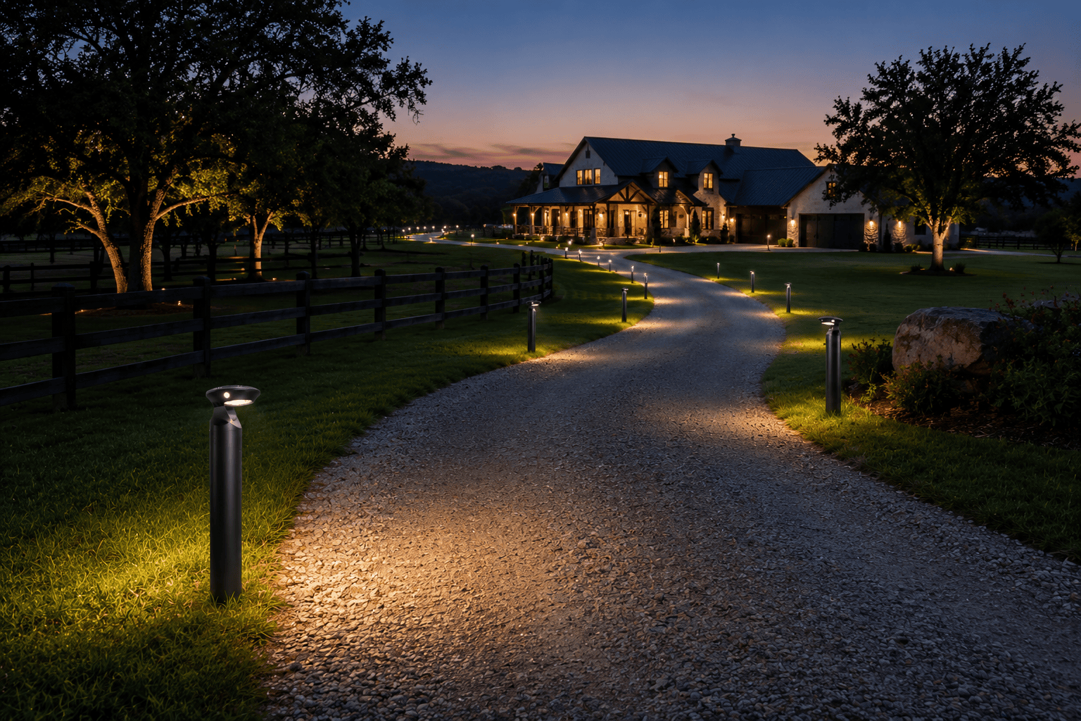 Light up your property