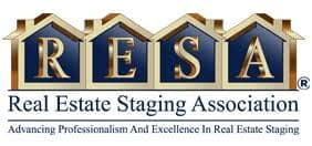 real estate staging association RESA logo real estate staging association RESA logo