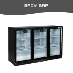 Back bar counters for bars