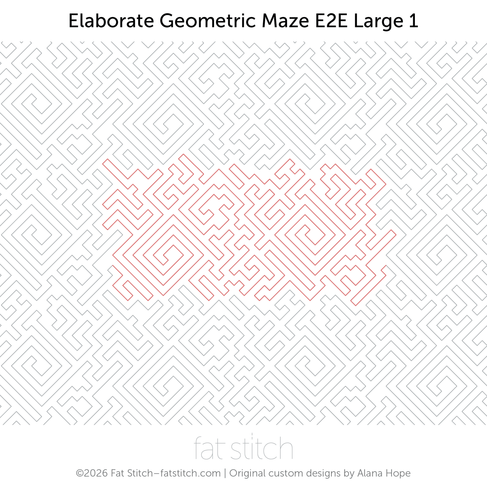 Geo/Modern Edge-to-Edge Digital Quilting Pattern by Cowgirl Crafty Geo/Modern Edge-to-Edge Digital Quilting Pattern by Cowgirl Crafty
