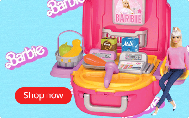 Barbie-toys-for girls-play supermarket