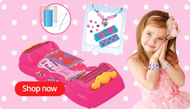 Barbie-DIY-Jewelry-Weaving Kit for Girls