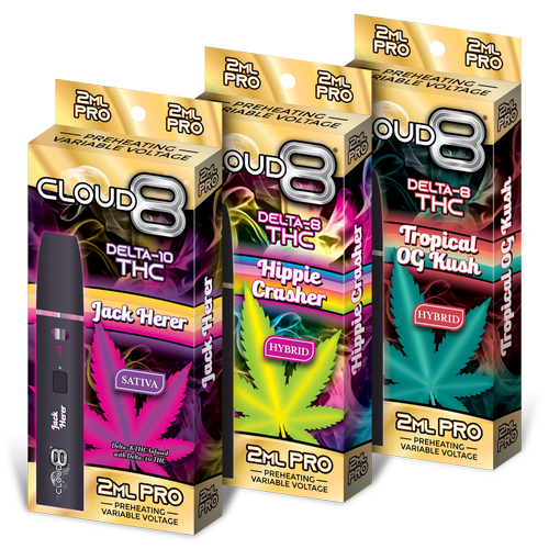 Jack Herer, Hippie Crasher, Tropical OG Kush 2ML PROs Jack Herer, Hippie Crasher, Tropical OG Kush 2ML PROs