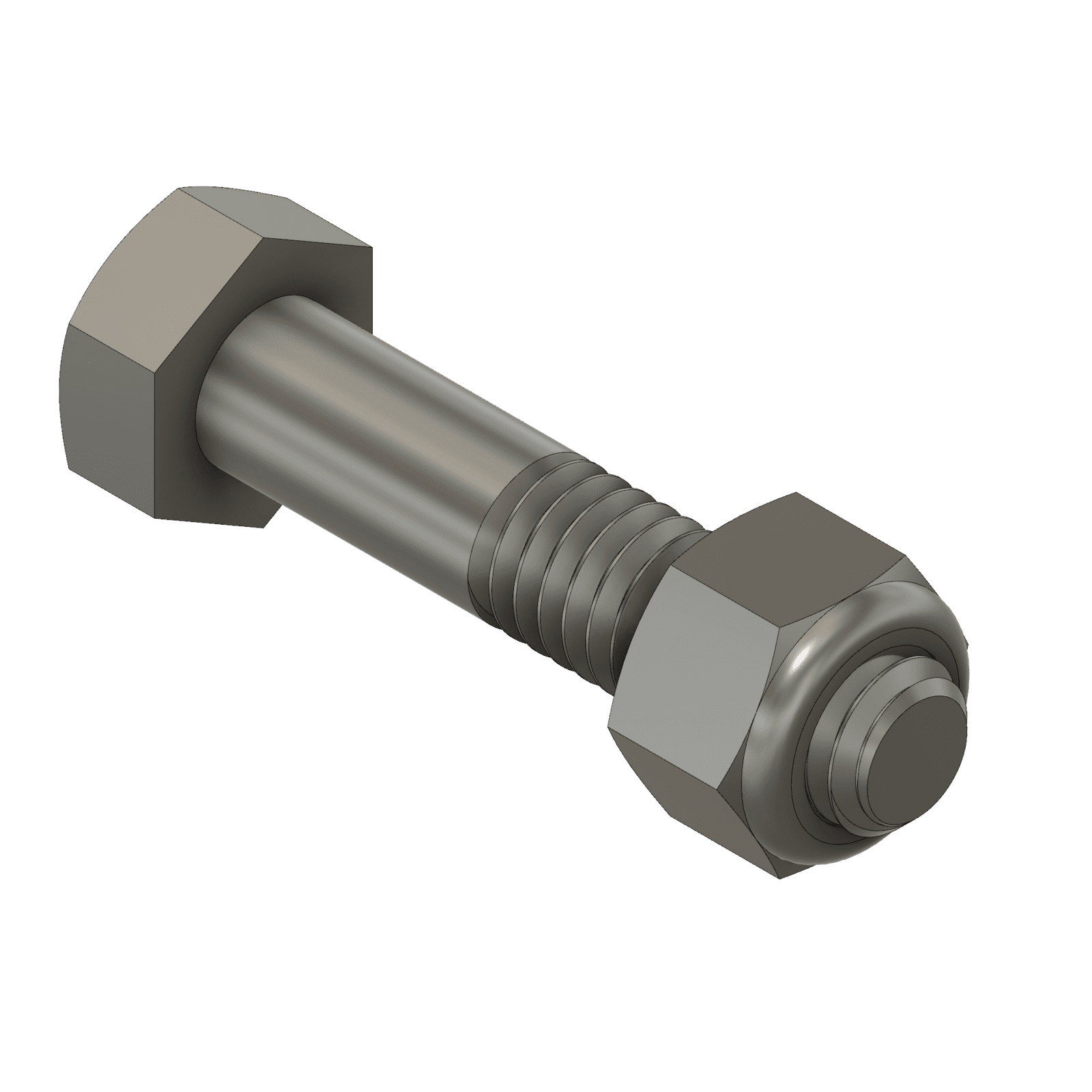 Bolt and lock nut