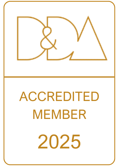 D&DA Accredited member logo D&DA Accredited member logo