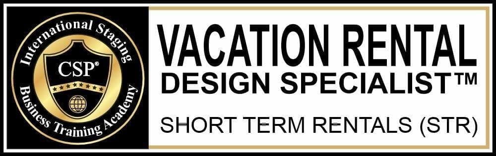 Vacation rental design specialist logo Vacation rental design specialist logo