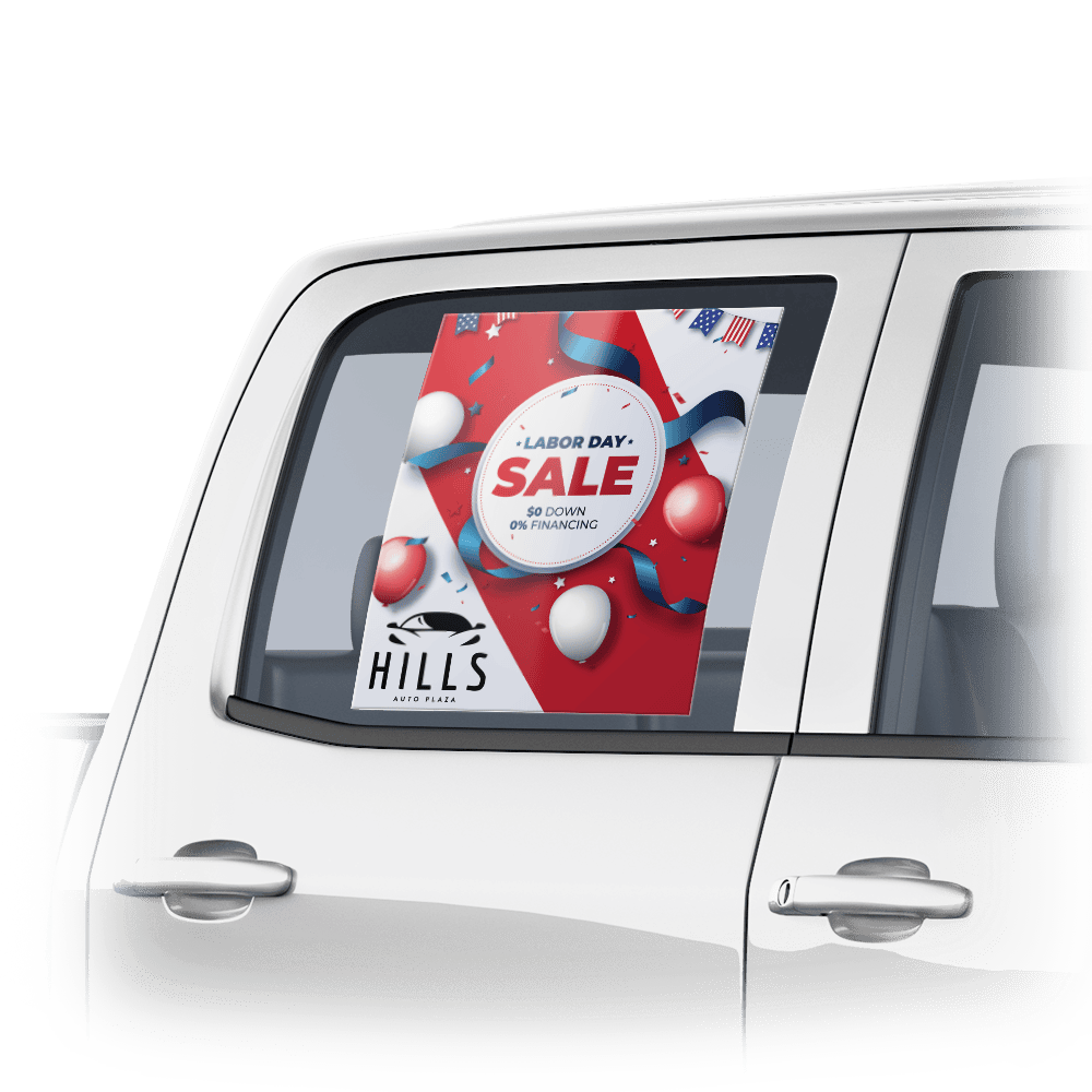 Vehicle Window Labels