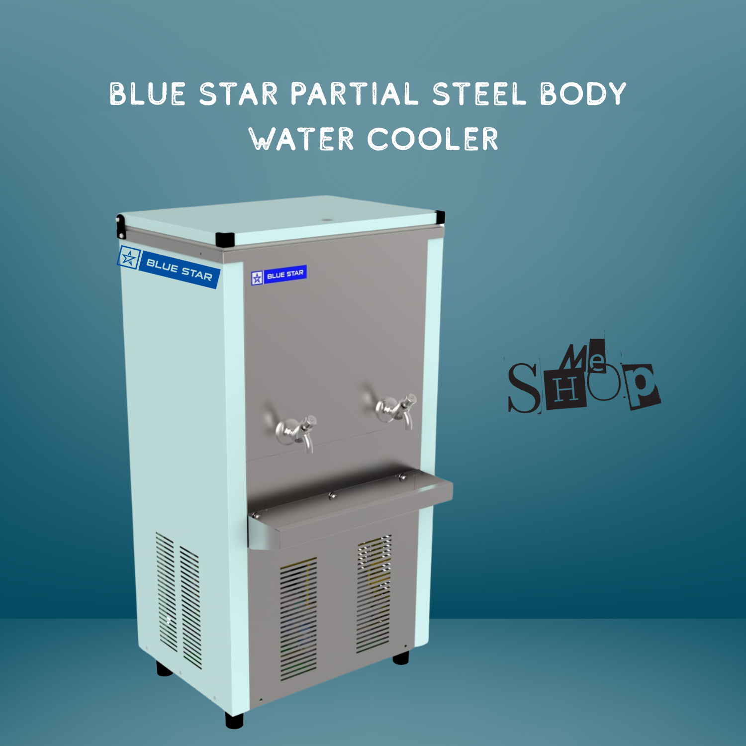 Partial steel body water cooler in gurgaon