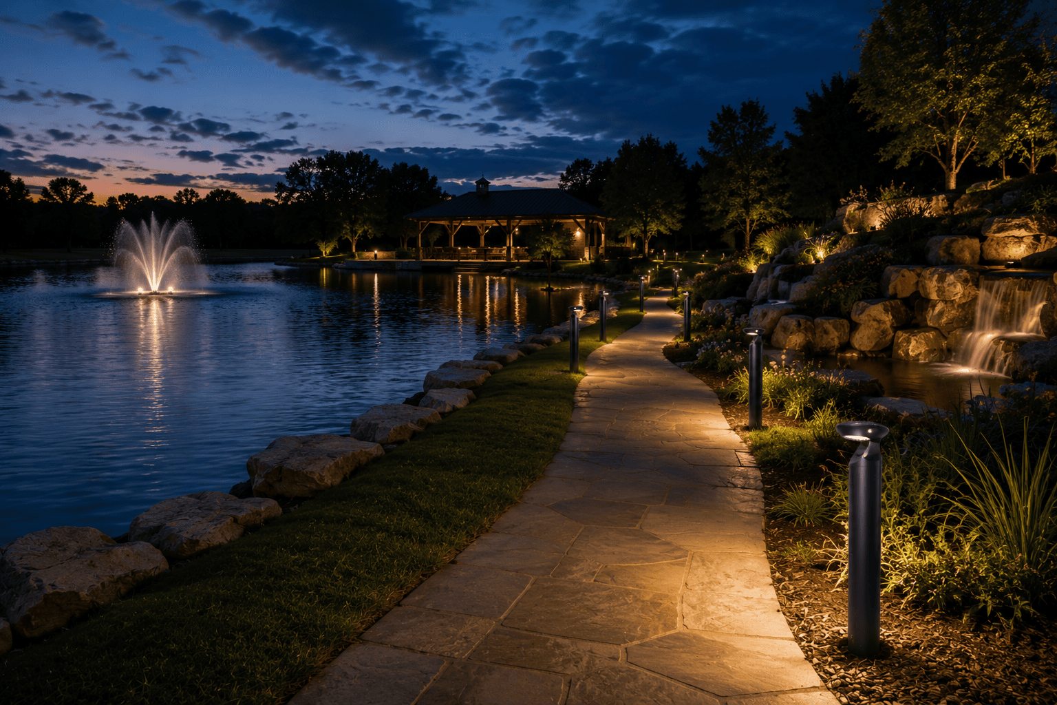 Light up your waterfront Light up your waterfront